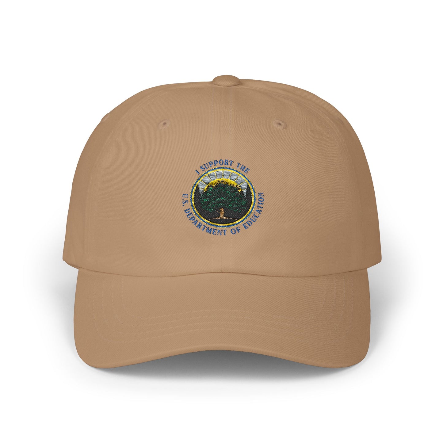 I support the Department of Education - Embroidered Cap